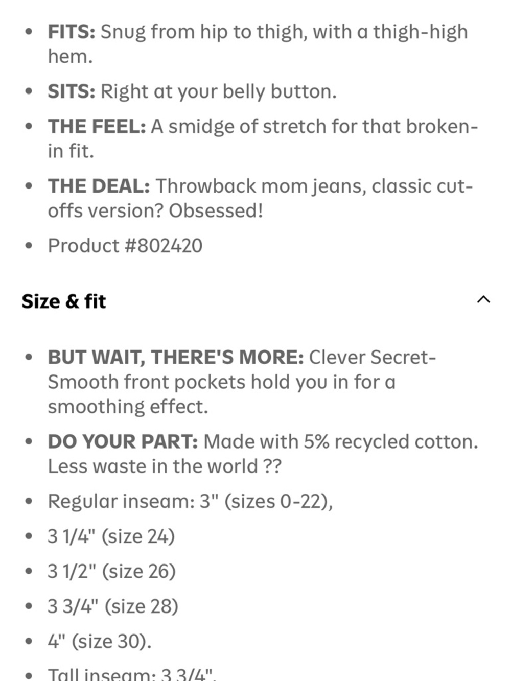 Old Navy OG Cut-Off Jean Shorts - Picture 8 of 8